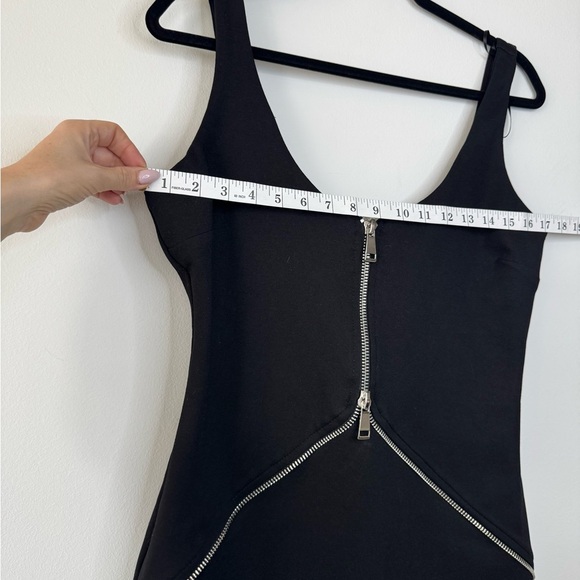 Zara Black Dress with Zipper Accent *NWT* XL - Picture 9 of 17